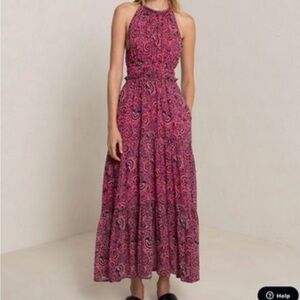 ALC printed maxi dress